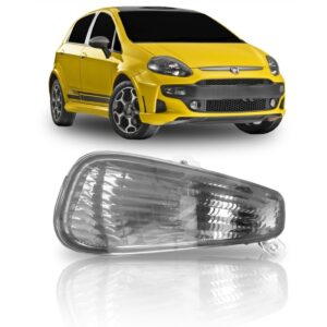 Sinaleira Seta Parachoque Punto 2013 A 2017 Direito Fumê