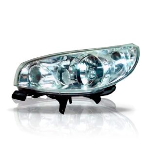 Farol Jac J3 2010 11 12 2013 Cromado Lado Esquerdo 1ª Linha Esquerdo/motorista