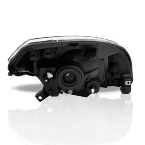 Farol Renault Sandero 2012 2013 Máscara Cromada 1ª Linha - Direito/passageiro