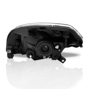 Farol Renault Sandero 2012 2013 Máscara Cromada 1ª Linha Esquerdo/motorista