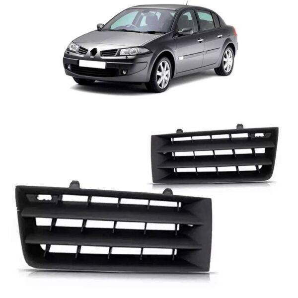 Tela Grade Megane Renault 06/13 Preto Le Gris