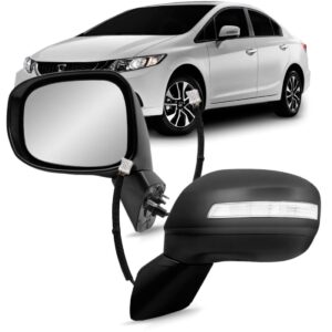 Retrovisor New Civic 2012 2013 2014 2015 C/ Seta Lado Direito