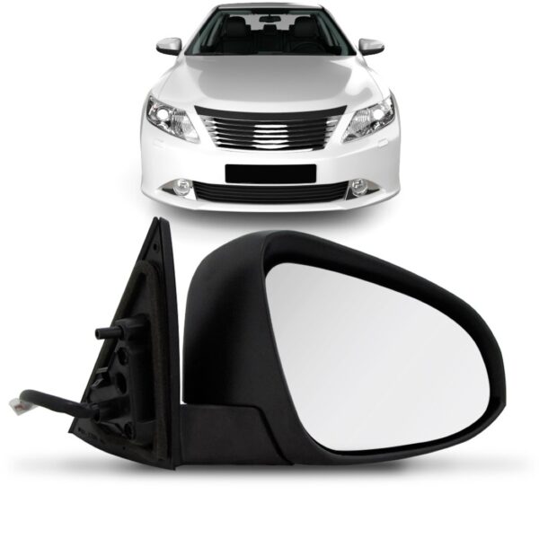 Retrovisor Camry 2014 A 2015 Eletrico S/ Capa C/ Pisca Ld