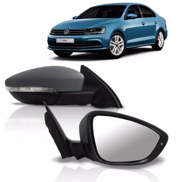 Retrovisor Jetta 2011 12 13 2014 2015 Eletrico Le View Max