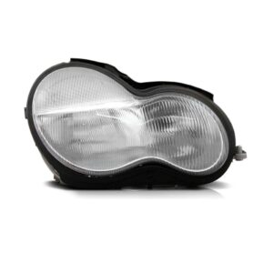 Farol Mercedes C180 C200 01 02 03 04 2005 06 Raiado 1ª Linha - Direito/passageiro