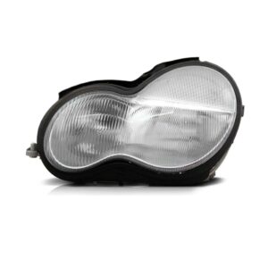 Farol Mercedes C180 C200 01 02 03 04 2005 06 Raiado 1ª Linha - Esquerdo/motorista