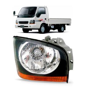 Farol Para Kia Bongo 03 04 2005 2006 Mascara Negra 1ª Linha Direito/passageiro