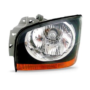 Farol Para Kia Bongo 03 04 2005 2006 Mascara Negra 1ª Linha - Esquerdo/motorista