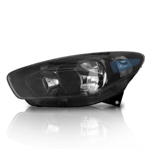 Farol Grand Siena 12 13 2014 15 Máscara Negra Fumê 1ª Linha Esquerdo/motorista