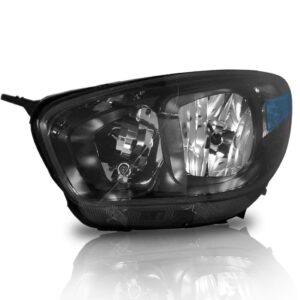 Farol Grand Siena 12 13 2014 15 Máscara Negra Fumê 1ª Linha Esquerdo/motorista