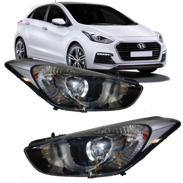 Farol I30 2013 2014 2015 Hyundai 1ª Linha - Direito/passageiro