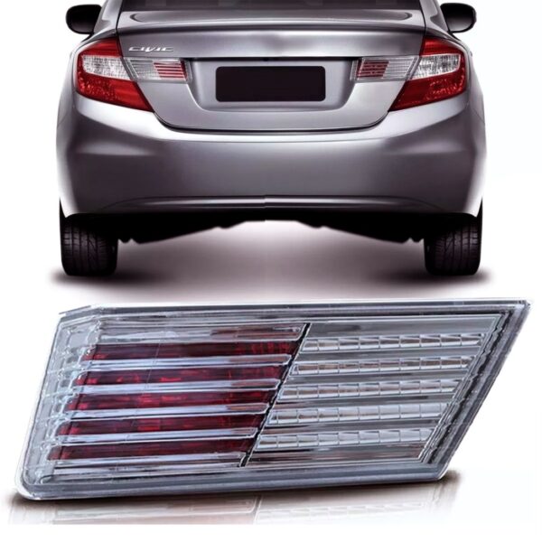 Lanterna Mala Civic 2012 A 2014 Refletor Frisada 1ª Linha Direito