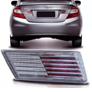 Lanterna Mala Civic 2012 A 2014 Refletor Frisada Lado Esquerdo