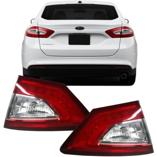 Lanterna Fusion 2014 2015 Tampa Da Mala Aplique Lado Direito