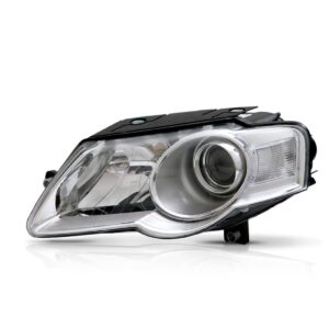 Farol Passat Variant 06 2007 2008 2009 2010 Cromado 1ª Linha Esquerdo/motorista