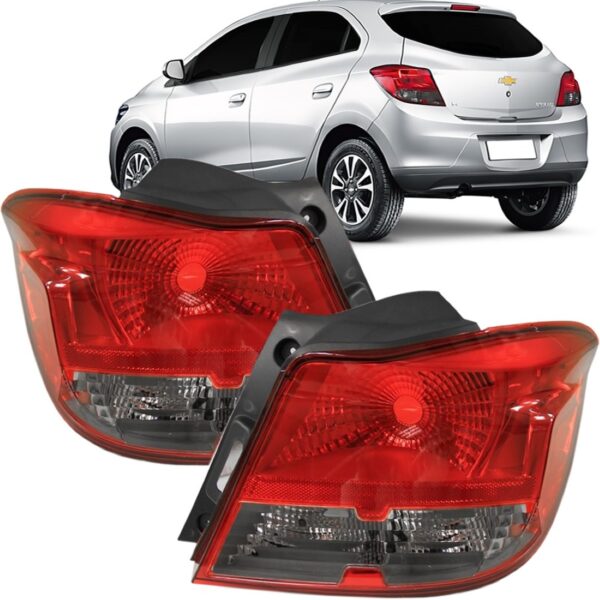 Lanterna Chevrolet Onix 2012 2013 2014 Fume 1ª Linha - - Direito