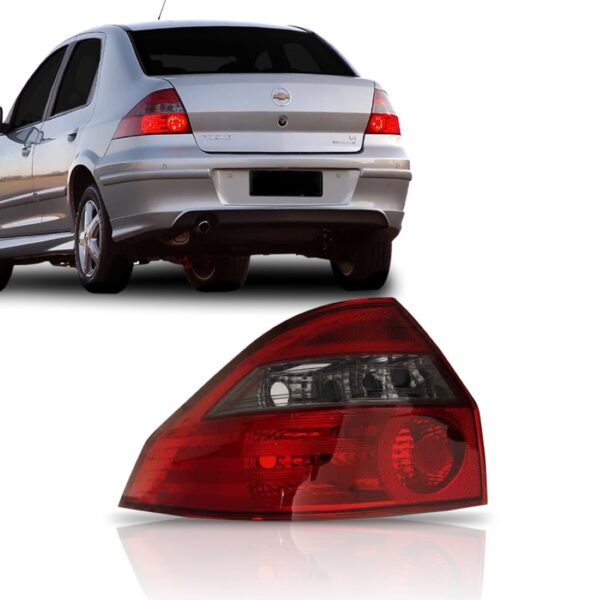 Lanterna Traseira Prisma 06 07 08 09 10 11 12 Fumê 1ª Linha Esquerdo