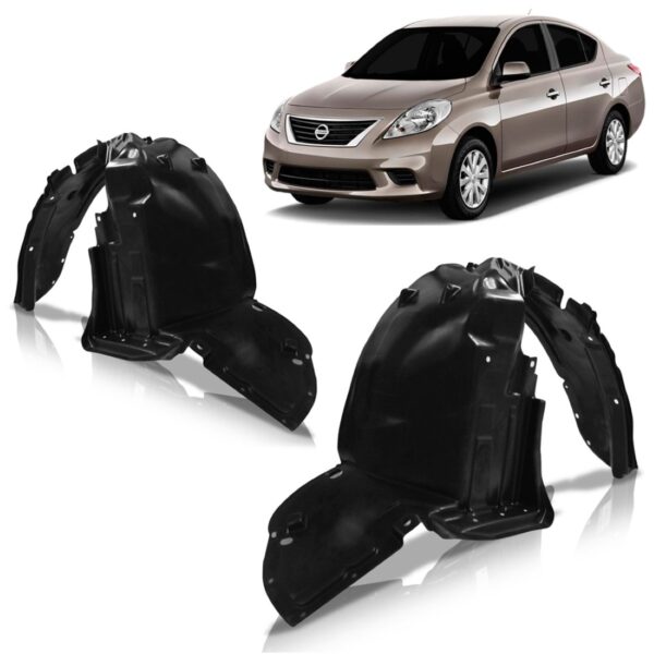 Parabarro Dianteiro Para Nissan Versa 2011 2012 2013 2014 Lado Esquerdo