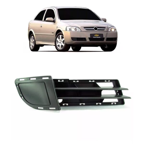 Tela Moldura Milha Astra 2003 2004 05 06 07/2011 Sem Furo Lado Direito