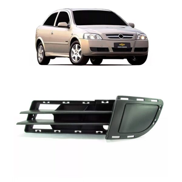 Tela Moldura Milha Astra 2003 2004 05 06 07/2011 Sem Furo Lado Esquerdo