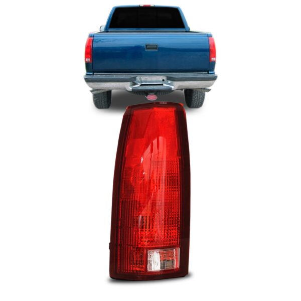 Lanterna Traseira Para Silverado 1997 98 99 00 01 02 2003 Lado Esquerdo