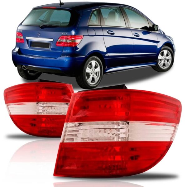 Lanterna Traseira Mercedes Classe B 2007 A 2011 - Canto Lado Esquerdo
