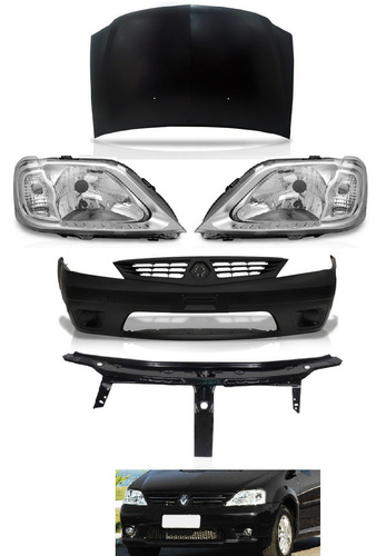 Kit Frente Logan 2007 2008 2009 Renault.