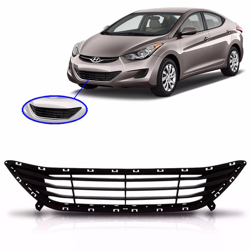 Grade Parachoque Para Elantra 2011 2012 2013 2014