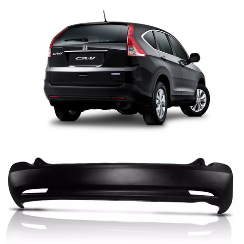 Parachoque Traseiro Crv 2012 2013 2014 2015.