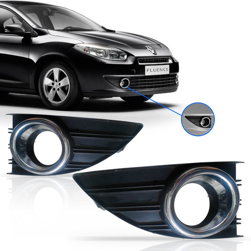 Par Moldura Milha Fluence 2010 2011 2012 2013 2014