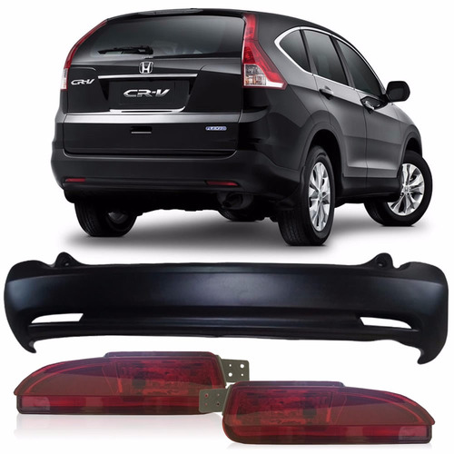 Parachoque Traseiro Crv 2012 2013 2014 2015