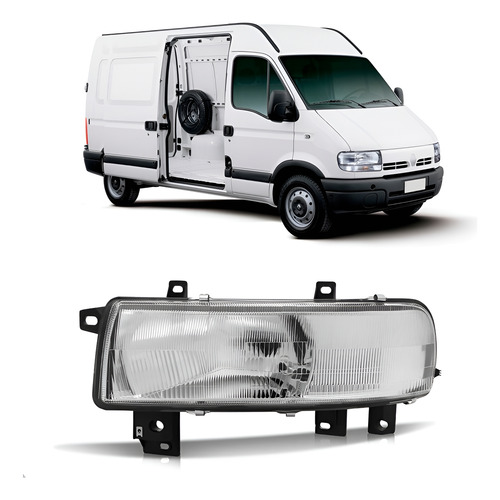 Farol Master 2003 2004 2005 2006 2007 2008 2009 1ª Linha Esquerdo/motorista