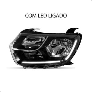Par Farol Duster 2021 A 2025 Com Led