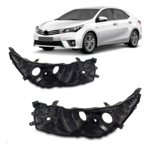 Par Carcaça Farol Corolla 2014 A 2017 Sem Projetor Sem Led