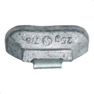 Contrapeso P Balanceamento Universal 25 Gramas Pacote 100 Preto