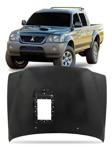 Capo L200 Sport 04 05 06 07 08 09 10 11 Com Furo Mitsubishi