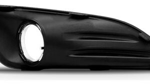 Par Moldura Milha Aro Cromado New Fiesta 2013 2014 2015 2016 Preto