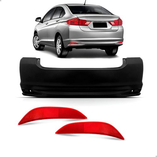 Kit Envolvente Traseiro City 2014 2015 Até 2017 1a Linha