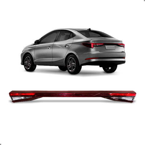 Lanterna Traseira Mala P/ Hb20 23 A 26 S/ Led S/ Furo Camera