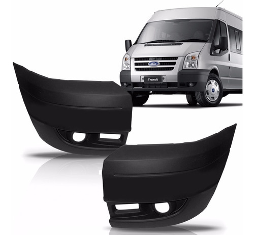Par Parachoque Dianteiro Transit 2009 2010 2011 2012 2013