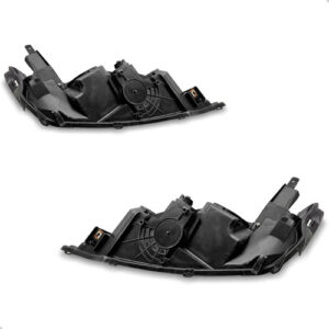 Par Carcaça Farol Dianteiro Para Honda Civic 2004 A 2006