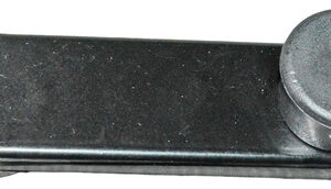 Manivela Preto Metal Uno Premio Elba. Preto