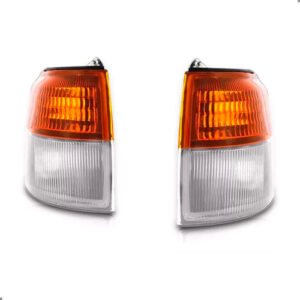 Kit Pajero 1992 93 1994 95 1996 1997 Lanternas E Sinaleiras Ambos Lados Vermelho