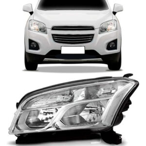 Farol Tracker 2014 2015 2016 Eletrico Com Motor 1ª Linha Esquerdo/motorista