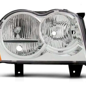 Farol Jeep Grand Cherokee 2005 2006 2007 1ª Linha - Direito/passageiro