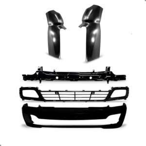 Kit Frente Parachoque Dianteiro Para Hr 2013 2014 A 2024 Preto