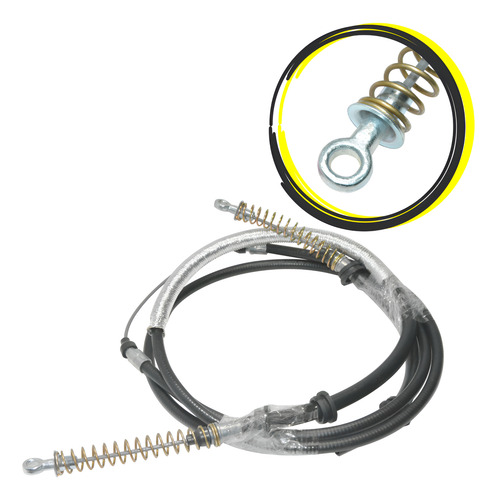 Cabo De Freio De Mao Uno Elba Fiorino Mille 1995 Em Diante