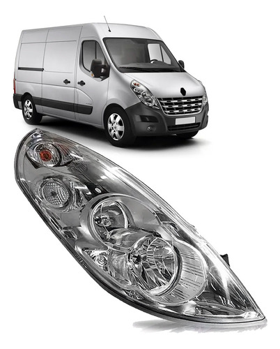 Farol Master 13 A 2022 Manual Elétrico Sem Auxiliar 1ª Linha Direito/passageiro