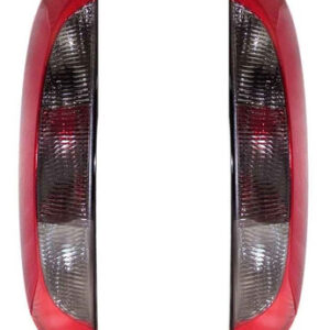 Par Sinaleira Traseira Corsa Hatch Bicolor 2003 A 2012 Ambos Lados Bicolor