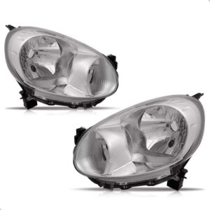 Par Farol Dianteiro March 2011 A 2013 Cromado Manual